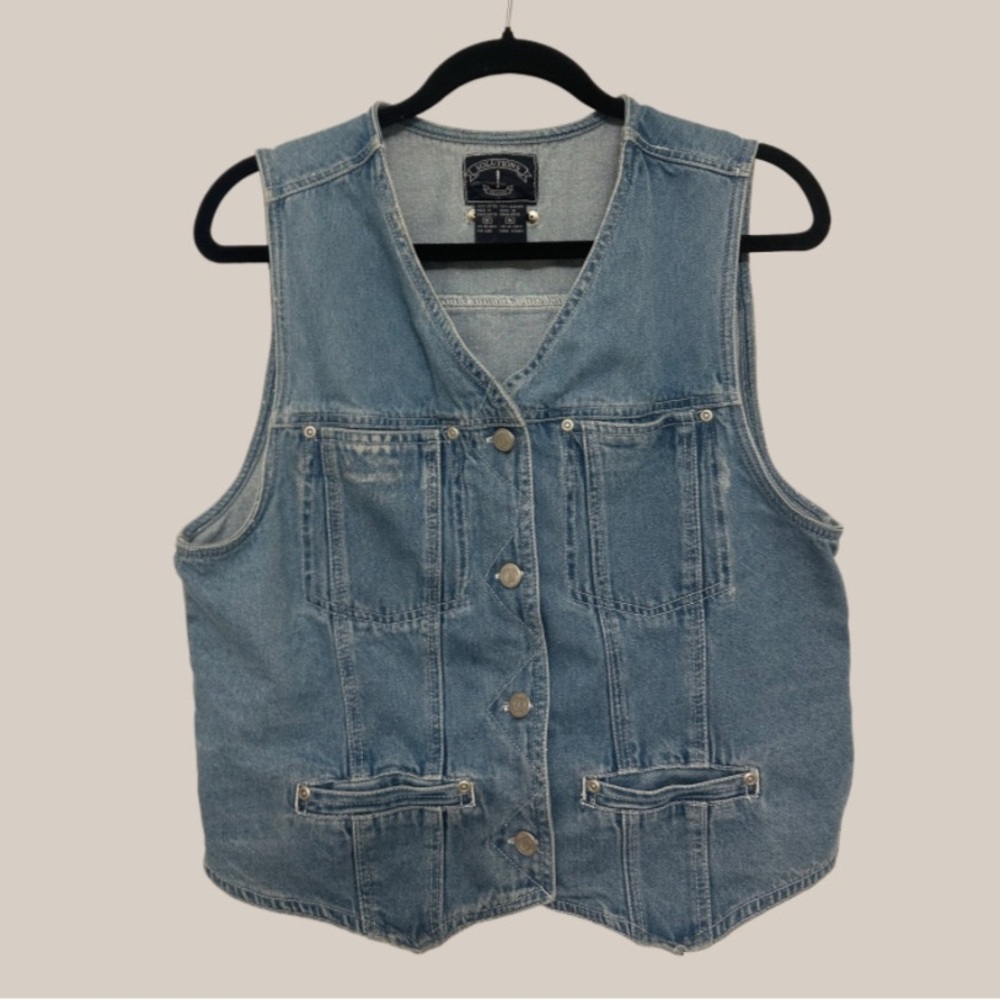 denim distressed cowgirl Solutions vest